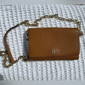 Tory Burch Robinson Chain Wallet